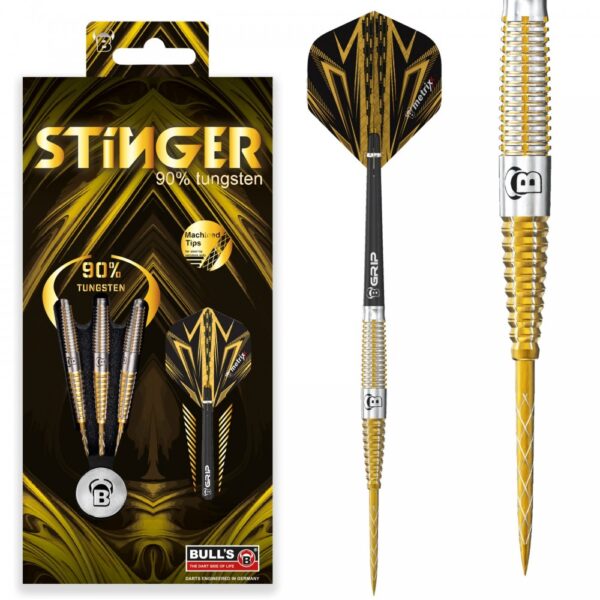 Dart szett BULL'S Stinger Steel 23g 90% gravírozással