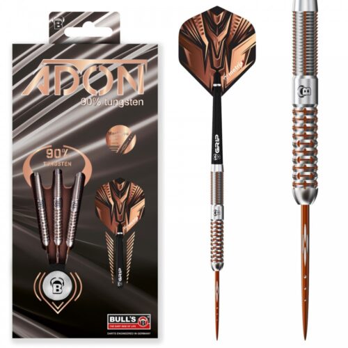 Dart szett BULL'S Adon Steel 23g 90% gravírozással