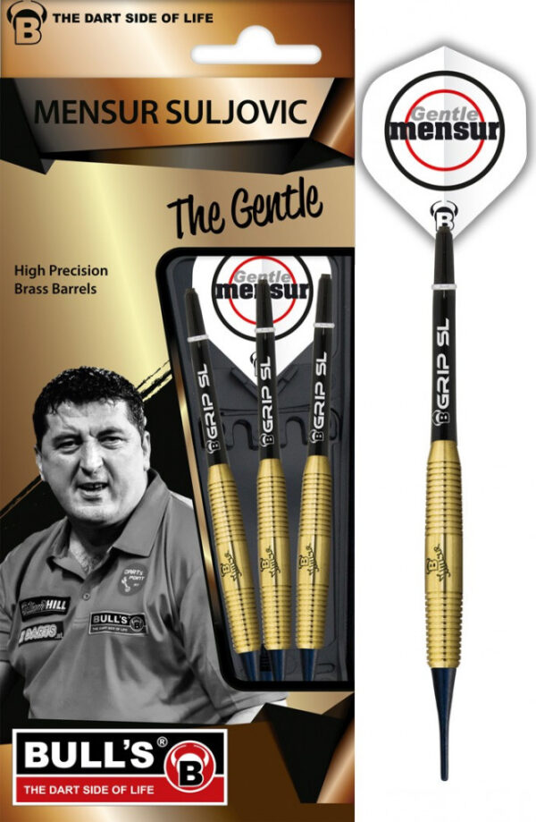dart szett BULL'S "Mensur Suljovic" Team Player Soft Dart 18gr