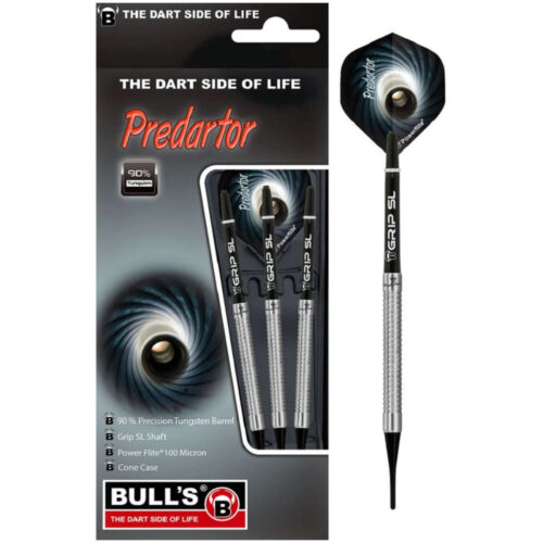 DART SZETT BULL'S PREDARTOR P2 SOFT 18G 90% gravírozással