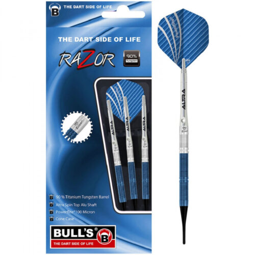 dart szett soft Bull's Razor R1 18gr 90% gravírozással