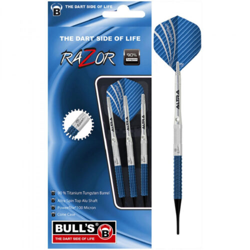 dart szett soft Bull's Razor R2 18gr 90% gravírozással