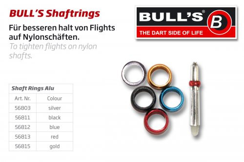 Bull's dart alu toll gyűrű kék
