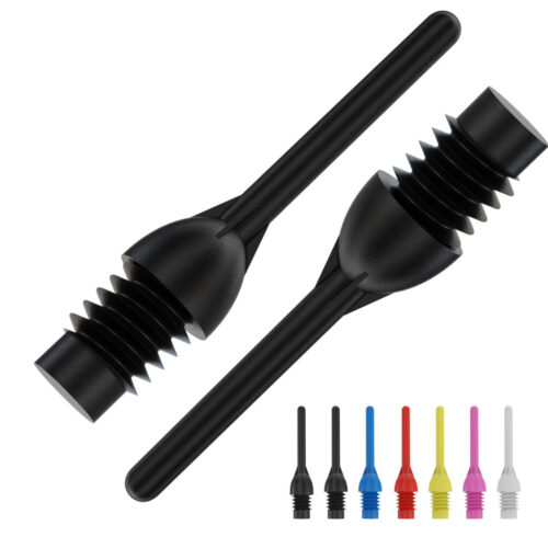 BULL'S Darts hegy Longlife Fekete 6mm (2BA) standard menetes 100db/csomag