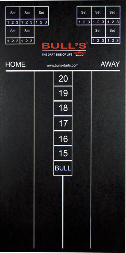 Bull's Darts Felíró tábla krétás