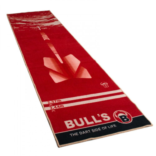 dart szőnyeg puha Bull's "180" piros (80cm széles