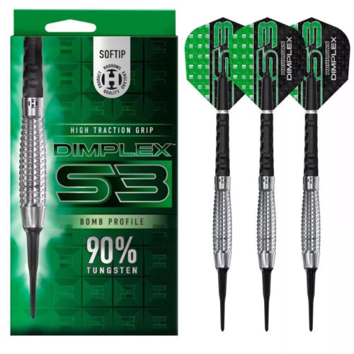 Dart szett soft Harrows Dimplex S3 Bomb 18g