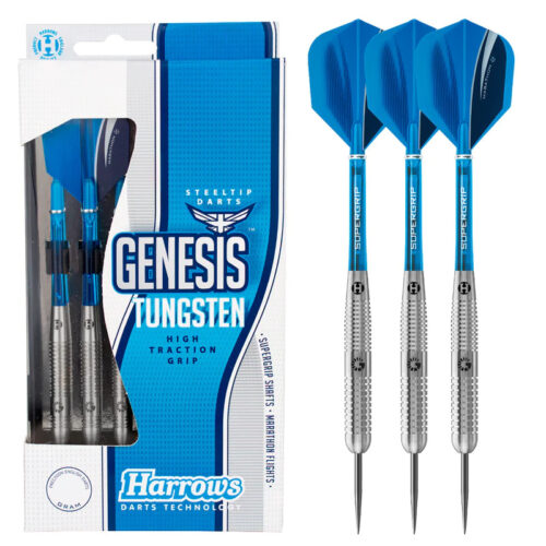 Dart szett Harrows steel 22g Genesis 60% gravírozással