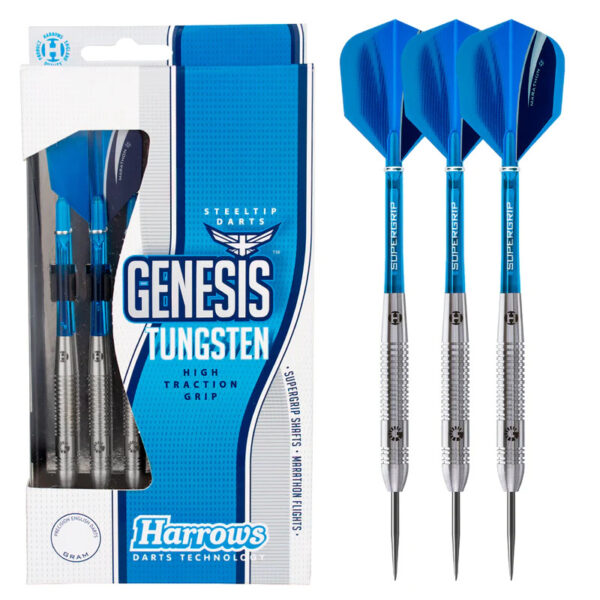 Dart szett Harrows steel 23g Genesis 60% gravírozással