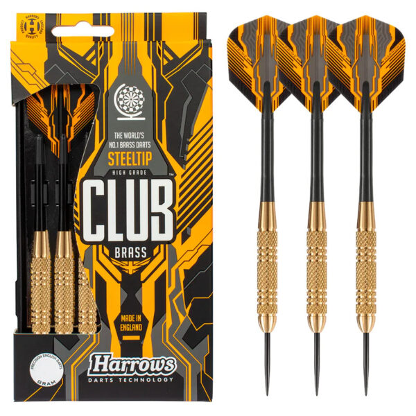 Dart szett Harrows steel Club Brass 18g
