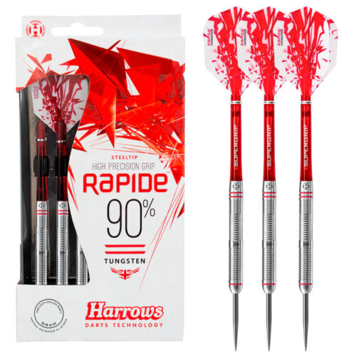 Dart szett Harrows steel 23g Rapide 90% R gravírozással