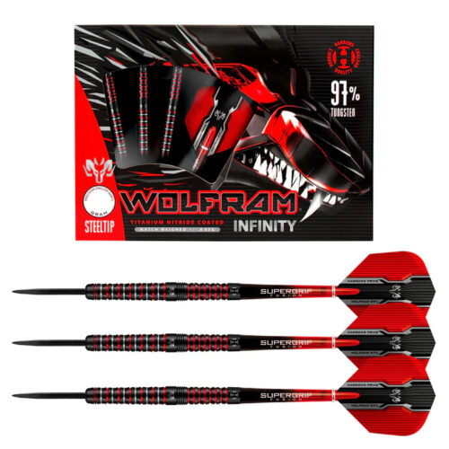 Dart szett Harrows steel 22g Wolfram Infinity 97% gravírozással