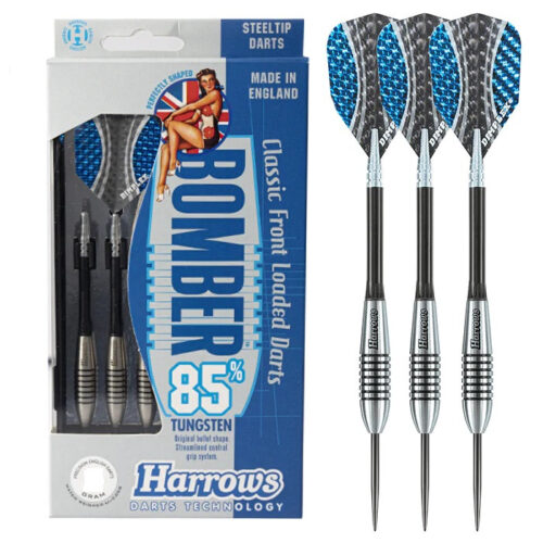 Dart szett Harrows steel 21g Bomber 85% R gravírozással