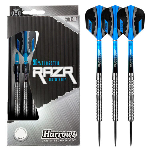 Dart szett Harrows steel 21g Razr 90% gravírozással
