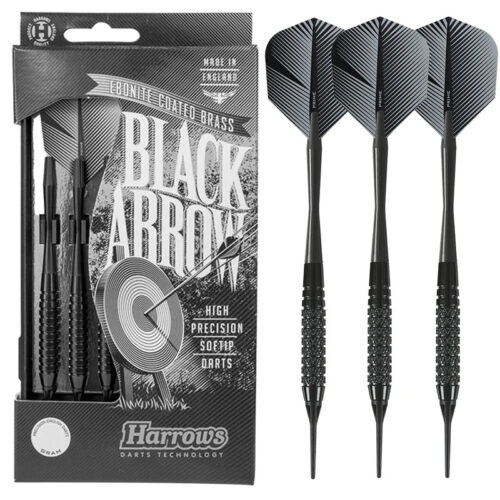 Dart szett Harrows soft Black Arrow