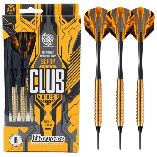 Dart szett Harrows soft Club Brass