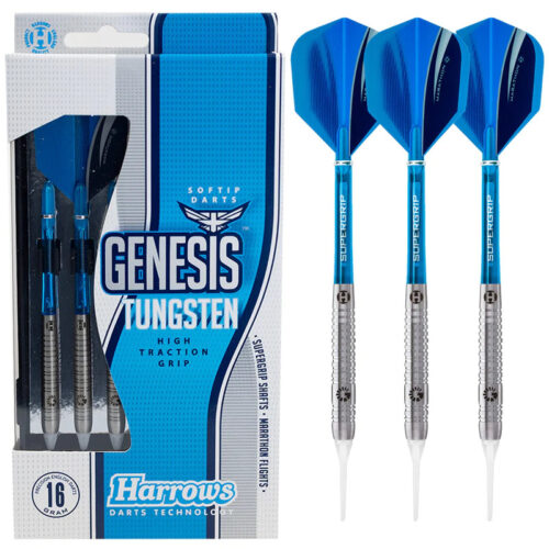 Dart szett Harrows soft 16g Genesis A 60% gravírozással