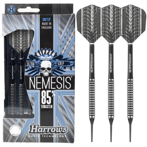 Dart szett Harrows soft 16g Nemesis K 85% gravírozással