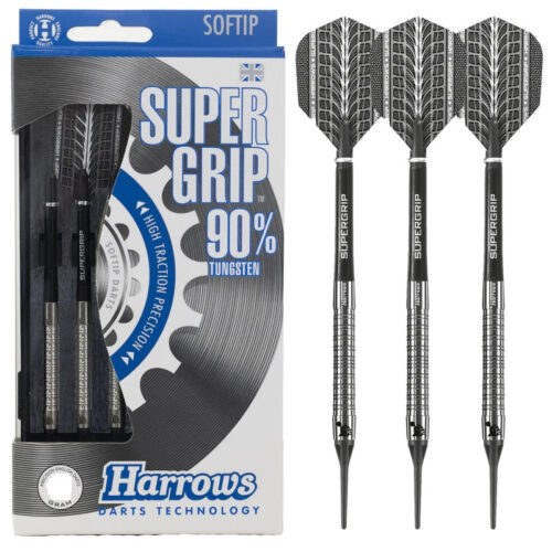 Dart szett Harrows soft 16g Supergrip R 90% gravírozással