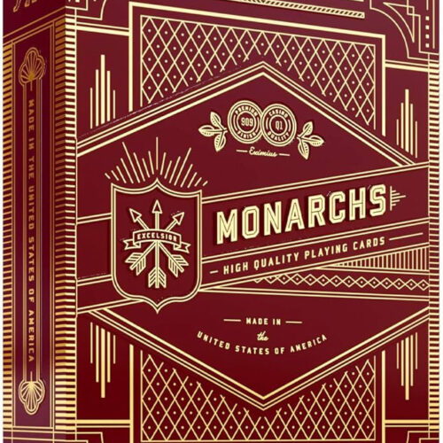 bűvészkártya Theory 11 Monarchs Red