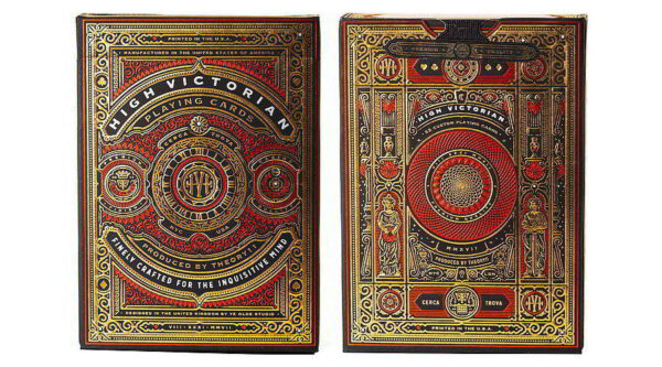 bűvészkártya Theory 11 High Victorian piros