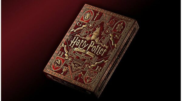 póker kártya Harry Potter (piros - Gryffindor/Griffendél) kártya