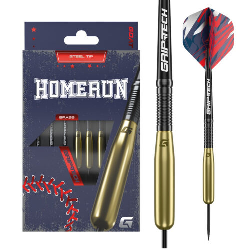 Darts szett GOAT Homerun Brass réz