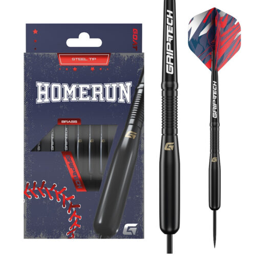 Darts szett GOAT steel Homerun Black Brass réz