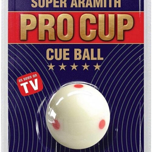 Snooker méretű pöttyös fehér golyó 52