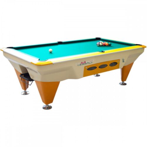 SAM Tempo kültéri pool biliárdasztal 7' (kérhető érmevizsgálóval)