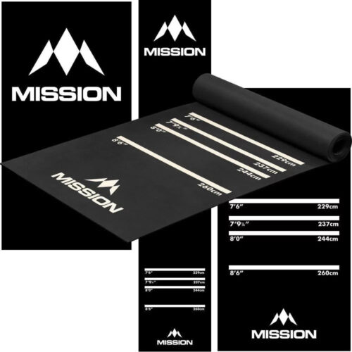 Darts gumi szőnyeg Mission Heavy Duty Pro Level 290×60cm