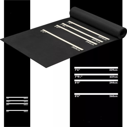 Darts gumi szőnyeg Designa Heavy Duty 290×60cm