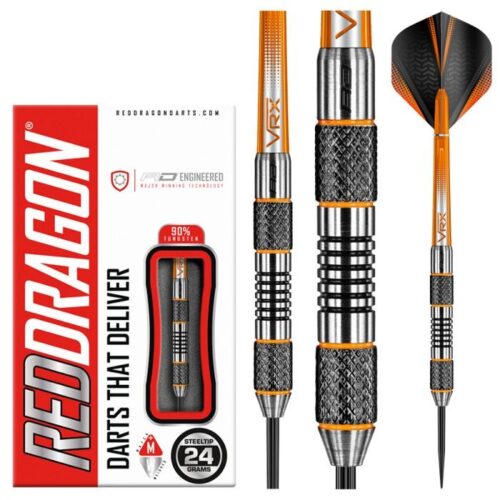 DART SZETT Red Dragon STEEL AMBERJACK 5 - 24g gravírozással