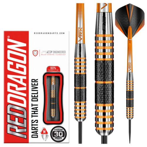 Darts szett Red Dragon steel Amberjack 11 - 30g gravírozással