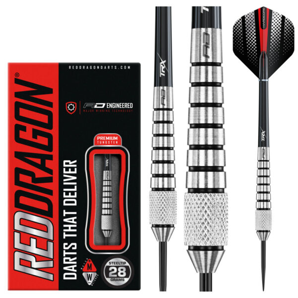 dart szett FLIGHTMASTERS FIREBOLT 2 28gr steel gravírozással