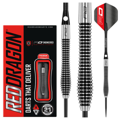 dart szett RED DRAGON LETHAL MAGIC STEEL 21g 85% gravírozással