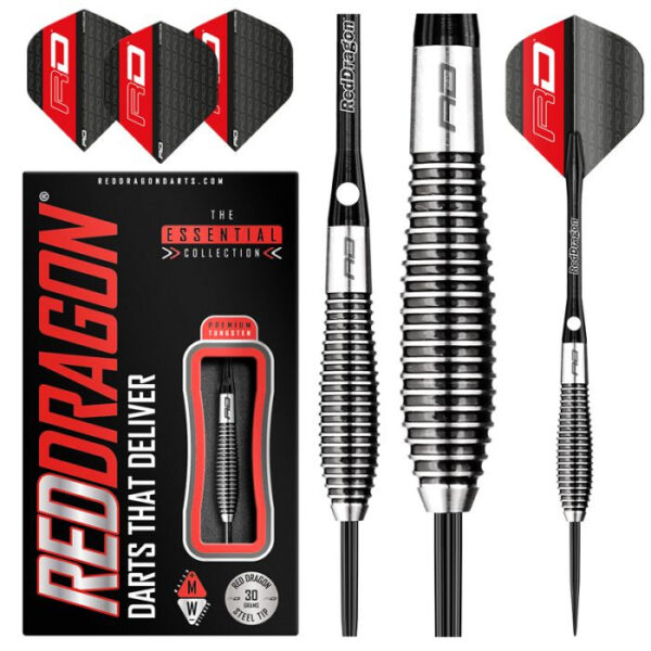 Red Dragon Lethal Magic steel darts 30g 85% gravírozással