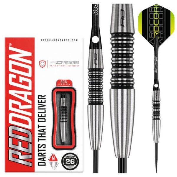 Dart szett Red Dragon steel Fusion1