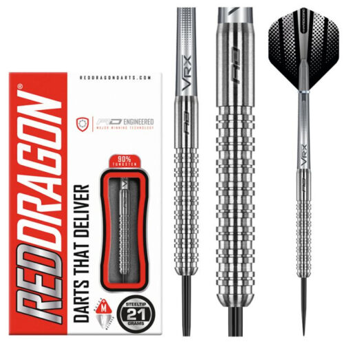 Dart szett Red Dragon steel Rebel 21g gravírozással