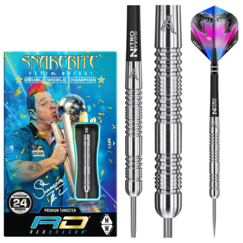 Dart szett Red Dragon steel Peter Wright Snakebite Euro11