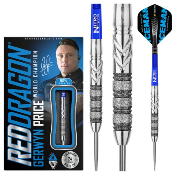 Dart szett Red Dragon steel Gerwyn Price Element 24g