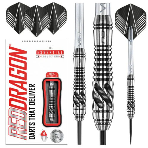 Red Dragon Askari steel darts 23g 90% gravírozással