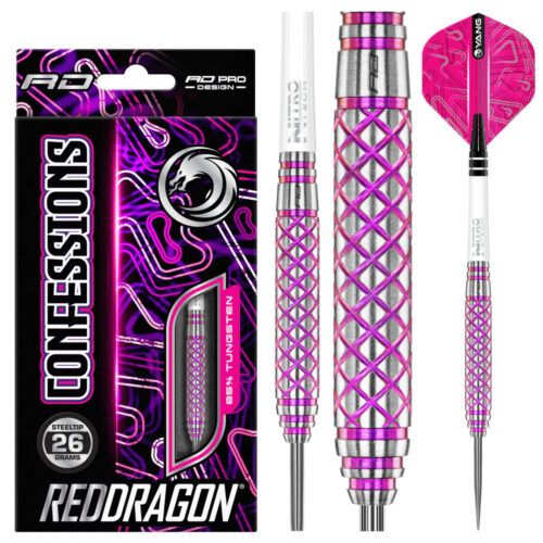 Dart szett Red Dragon steel Confession