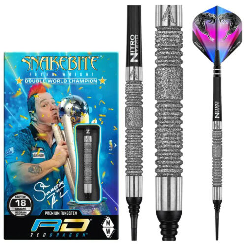 Dart szett Red Dragon soft Peter Wright Snakebite Euro 11 Element