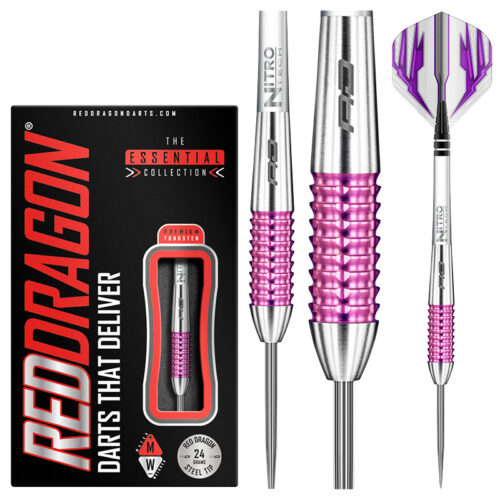 Dart szett Red Dragon steel Lisa Ashton 24g 90% gravírozással