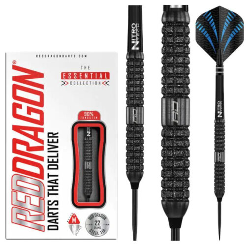 Red Dragon Touchstone steel darts 22g 90% gravírozással