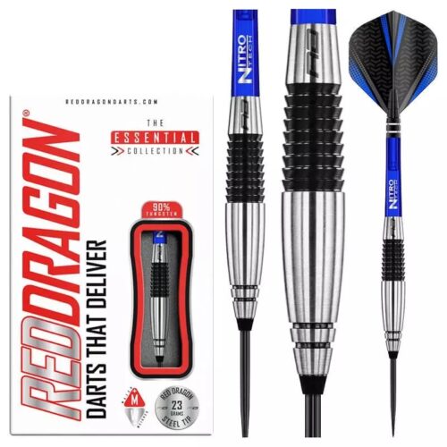 DART SZETT Red Dragon STEEL Cyclone 23g gravírozással