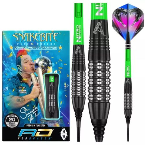 DART SZETT RED DRAGON SOFT PETER WRIGHT