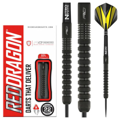 Red Dragon Phantom steel darts 22g 90% gravírozással