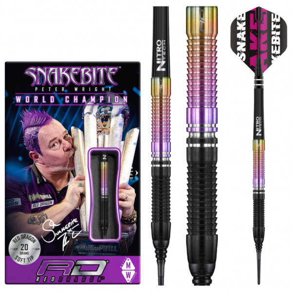 Dart szett Red Dragon soft Peter Wright 20g World Champion 2020